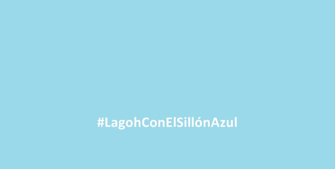 #LagohconElSillonAzul y estarás ayudando a nuestro RETO