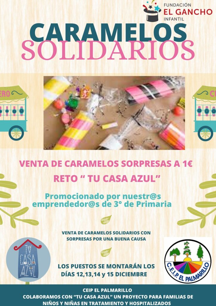 Caramelos solidarios de la mano de CEIP El Palmarillo