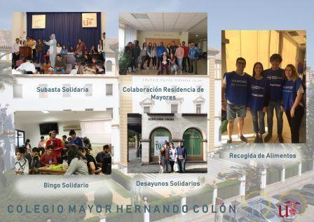 Colegio Mayor Hernando Colón: repetidores en solidaridad