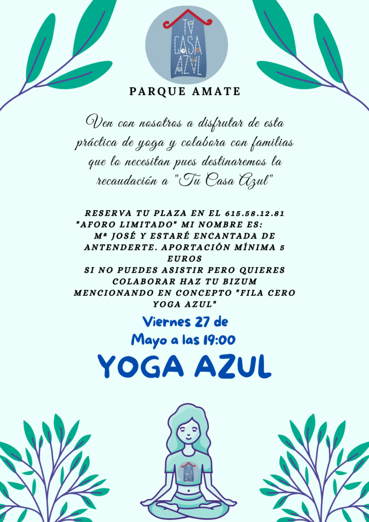 Apúntate al Yoga Azul